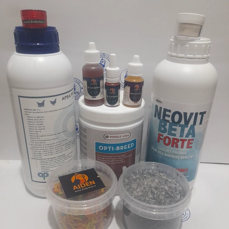 مجموعه مکمل های افزایش وزن طوطی و پرندگان - Image 4