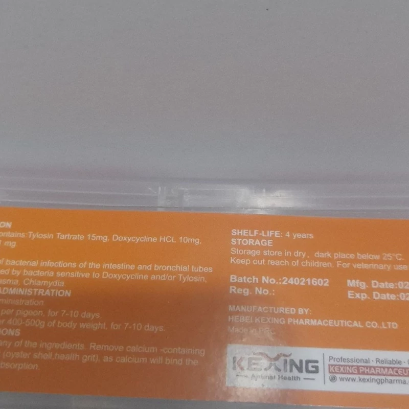 قرص تایلودوکس درمانی طوطیسانان و پرندگان - Image 3