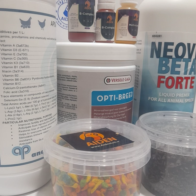 مجموعه مکمل های افزایش وزن طوطی و پرندگان - Image 6