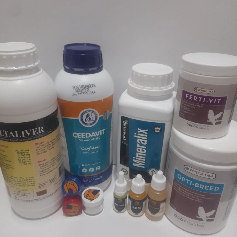 مجموعه مکمل های آماده سازی جفت مولد طوطی - Image 4