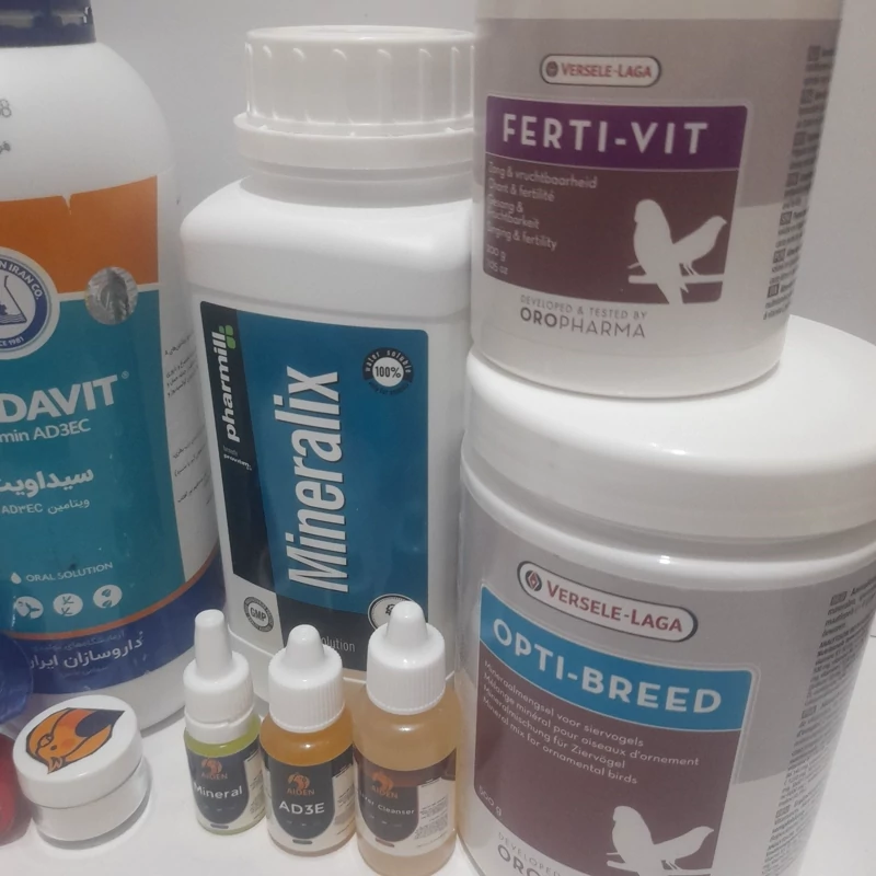 مجموعه مکمل های آماده سازی جفت مولد طوطی - Image 7